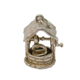 Sterling Silver Wishing Well Charm Pendant Vintage c1970