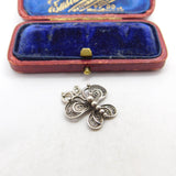 Sterling Silver Filigree Butterfly Charm Pendant Vintage c1970