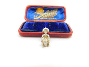 Sterling Silver Bongo Player Charm Pendant Vintage c1970