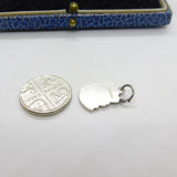 Sterling Silver & Enamel Windemere Crest Charm Pendant Vintage c1970