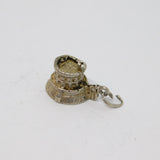 Sterling Silver Windsor Castle Charm Pendant Vintage c1970