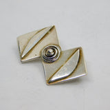 Sterling Silver Scandinavian Style Art Deco Studio Brooch Pin Antique c1940