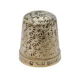 Sterling Silver Size 4 Sewing Thimble Vintage 1961 Birmingham