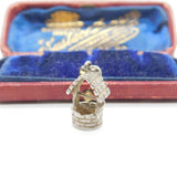 Sterling Silver Magic Wishing Well Charm Pendant Vintage c1970