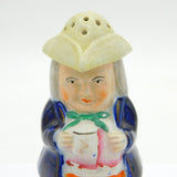 19th Century Staffordshire Toby Pepper Shaker Antique c1850 Victorian