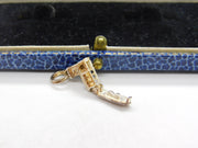 Sterling Silver Small Little Opening Church Charm Pendant Vintage c1970
