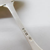Sterling Silver Mint Sauce Strainer Spoon Antique 1933 London Art Deco