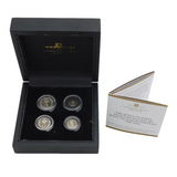 Boxed Sterling Silver Queen Victoria Silver 1889 Maundy Coin Set Antique