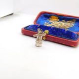 Sterling Silver Windmill Charm Pendant Vintage c1970