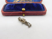 Sterling Silver Royal Beefeater Charm Pendant Vintage c1970