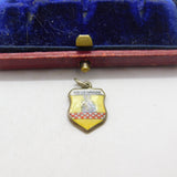 Sterling Silver Neuenrade Crest Charm Pendant Vintage c1970