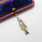 Sterling Silver Royal Guardsman Charm Pendant Vintage c1970