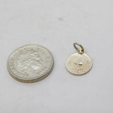 Sterling Silver Small St Christopher Travel eCharm Pendant Vintage c1970s