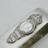 Sterling Silver Queen Victoria Diamond Jubilee Bookmark Antique 1896 London