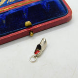 Sterling Silver Little Boot Charm Pendant Vintage c1970