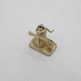 Sterling Silver Windmill With Moving Sails Charm Pendant Vintage c1970s