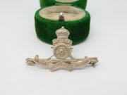 WWII Sterling Silver Royal Artillery Sweetheart Brooch Antique c1940