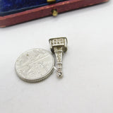 Sterling Silver Blackpool Tower Charm Pendant Vintage c1970