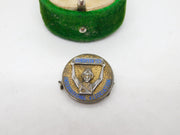 Sterling Silver Gilt International Soroptimist Association Brooch Antique 1938
