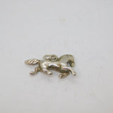 Sterling Silver Horse Or Pony Charm Pendant Vintage c1970