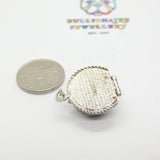 Sterling Silver Openable Lobster Pot Charm Vintage c1970