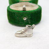Sterling Silver Baby Shoe Charm Pendant Vintage c1970