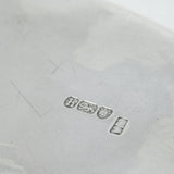 George III Sterling Silver Snuffer Tray or Pen Stand Antique 1783 London