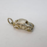 Sterling Silver Motor Car Charm Pendant Vintage c1970