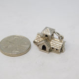 Sterling Silver Opening Pub Tavern Charm Pendant Vintage c1970