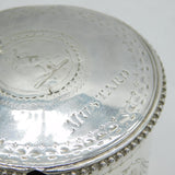George III Sterling Silver Labelled 'Mustard' Pot Antique 1765 London