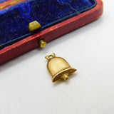 Marriage Wedding Bell 9ct Yellow Gold Charm or Pendant Vintage 1984