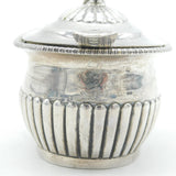 George III Sterling Silver Fluted Pattern Mustard Pot Antique 1810 London