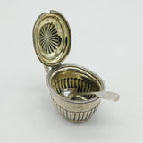 George III Sterling Silver Fluted Pattern Mustard Pot Antique 1810 London