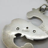 Scottish Victorian Sterling Silver 'S' Initial Sherry Decanter Label Antique c1840 Edinburgh