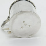 George III Sterling Silver Labelled 'Mustard' Pot Antique 1765 London