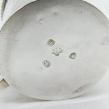 George III Sterling Silver Labelled 'Mustard' Pot Antique 1765 London