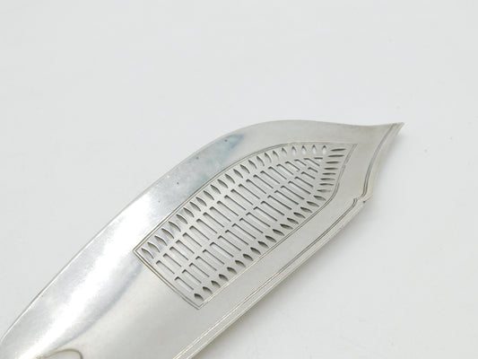 George III Sterling Silver Fish Slice Antique 1812 London William, Samuel Knight