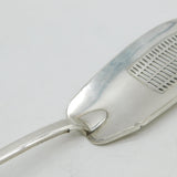 George III Sterling Silver Fish Slice Antique 1812 London William, Samuel Knight