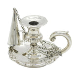 William IV Sterling Silver Small Candle Chamberstick Antique 1834 London