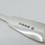 George III Sterling Silver Fish Slice Antique 1812 London William, Samuel Knight