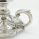 William IV Sterling Silver Small Candle Chamberstick Antique 1834 London