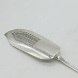 George III Sterling Silver Fish Slice Antique 1812 London William, Samuel Knight