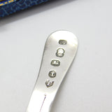 Georgian Sterling Silver Leaf & Star Caddy or Caster Spoon 1803 Birmingham