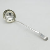 George III Sterling Silver Soup Ladle Antique 1779 London George Smith II