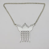 Sterling Silver Portcullis Form Parliament Decanter Label Vintage 2009 Sheffield