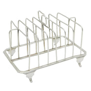 George III Sterling Silver Six-Part Toast Rack Antique 1807 London