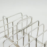 George III Sterling Silver Six-Part Toast Rack Antique 1807 London