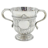 George I Britannia Standard Silver Fluted Loving Cup Antique Thomas Tearle