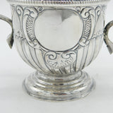 George I Britannia Standard Silver Fluted Loving Cup Antique Thomas Tearle