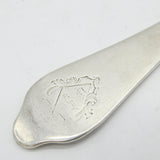 George I Britannia Standard Silver Three-Pronged Fork Antique 1722 London